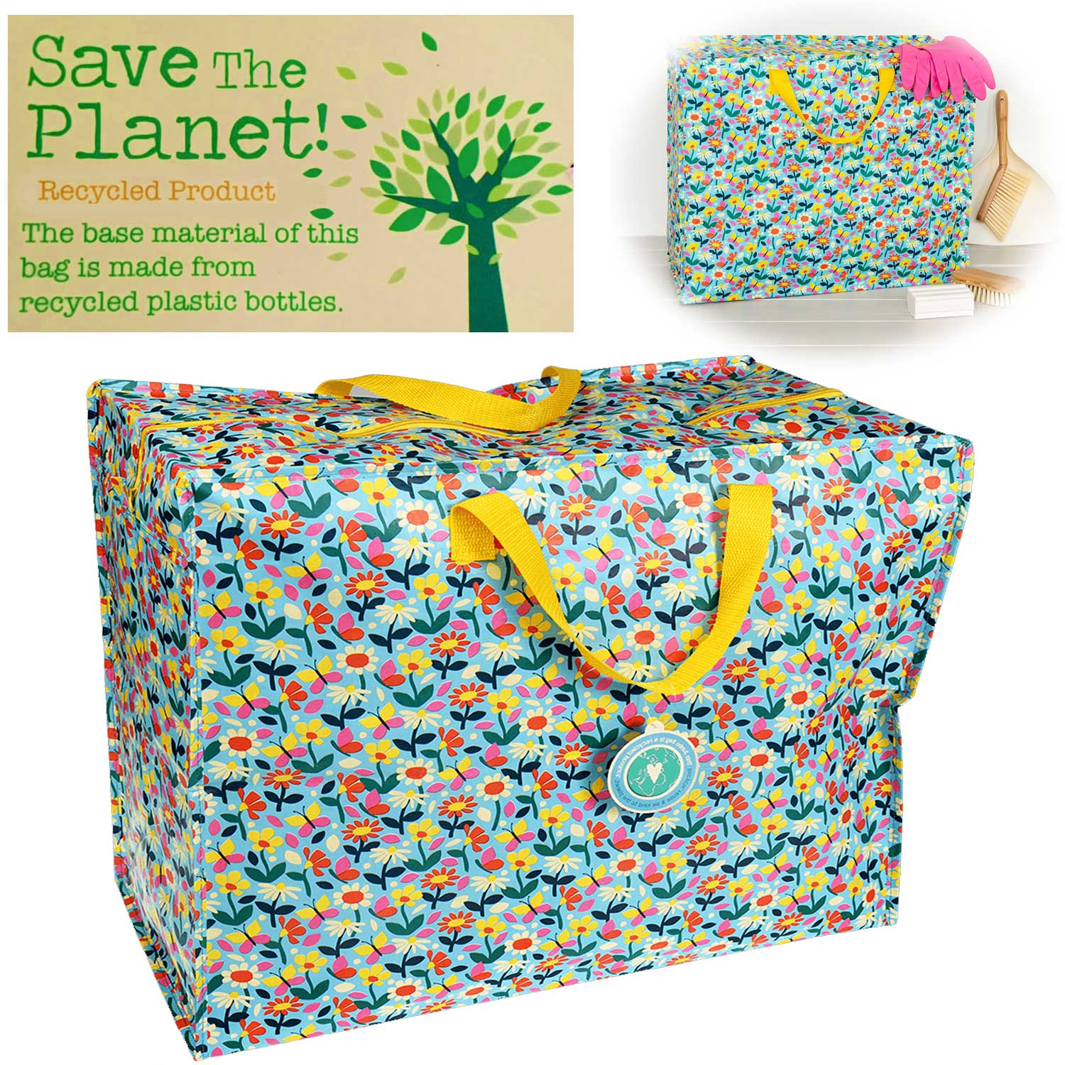 Miniaturansicht 11  - XXL Jumbo Bag Einkaufstasche ♻️ Recycled ♻️ Shopper Riesentasche Allzwecktasche
