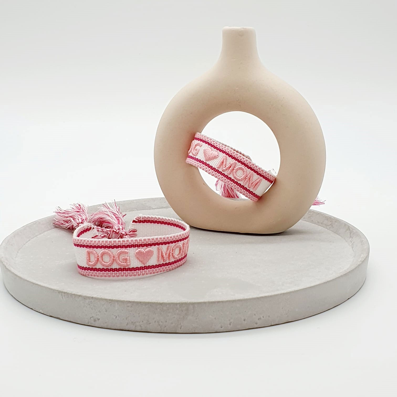 Original Canvas Statement Armbänder Boho Hippie bestickt Quasten Freundschaft - Bild 74 von 125