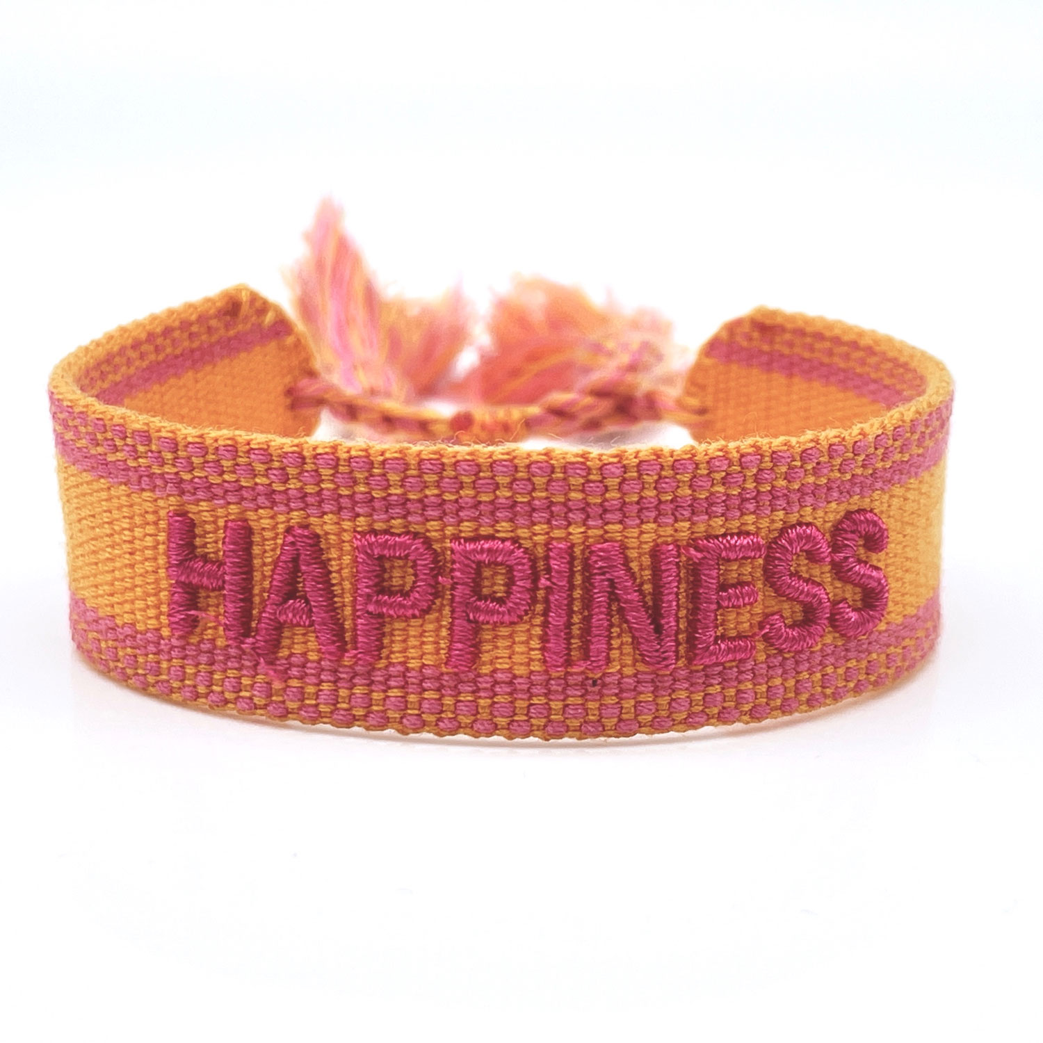 Original Canvas Statement Armbänder Boho Hippie bestickt Quasten Freundschaft - Bild 10 von 125