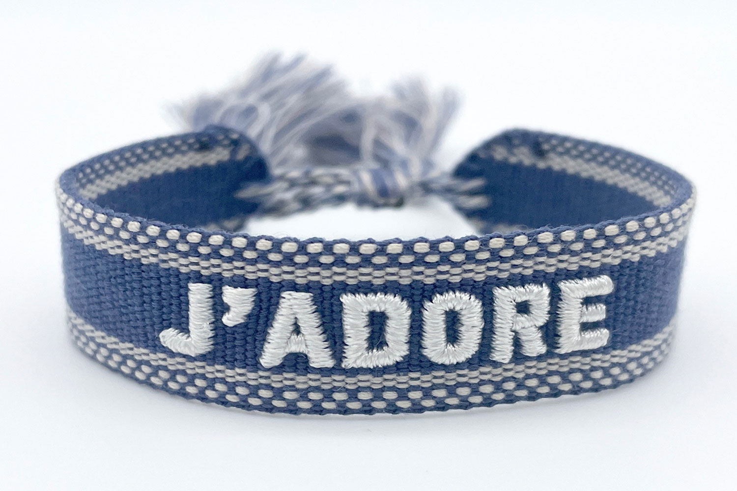 Original Canvas Statement Armbänder Boho Hippie bestickt Quasten Freundschaft - Bild 31 von 125