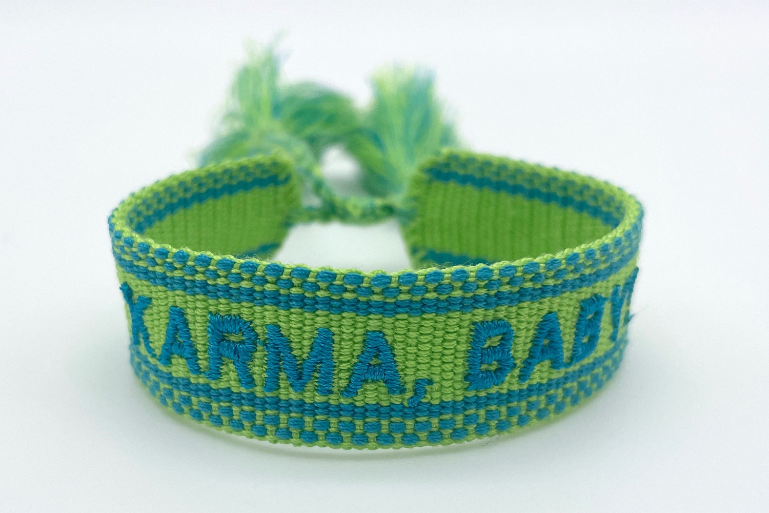 Original Canvas Statement Armbänder Boho Hippie bestickt Quasten Freundschaft - Bild 29 von 125