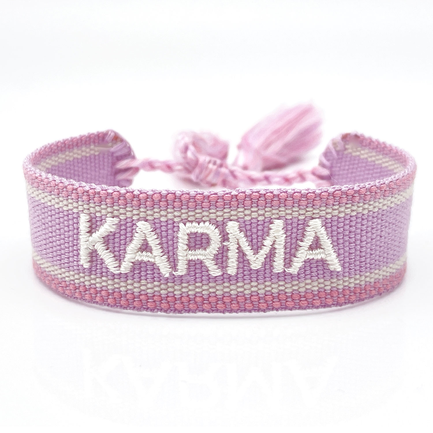 Original Canvas Statement Armbänder Boho Hippie bestickt Quasten Freundschaft - Bild 11 von 125