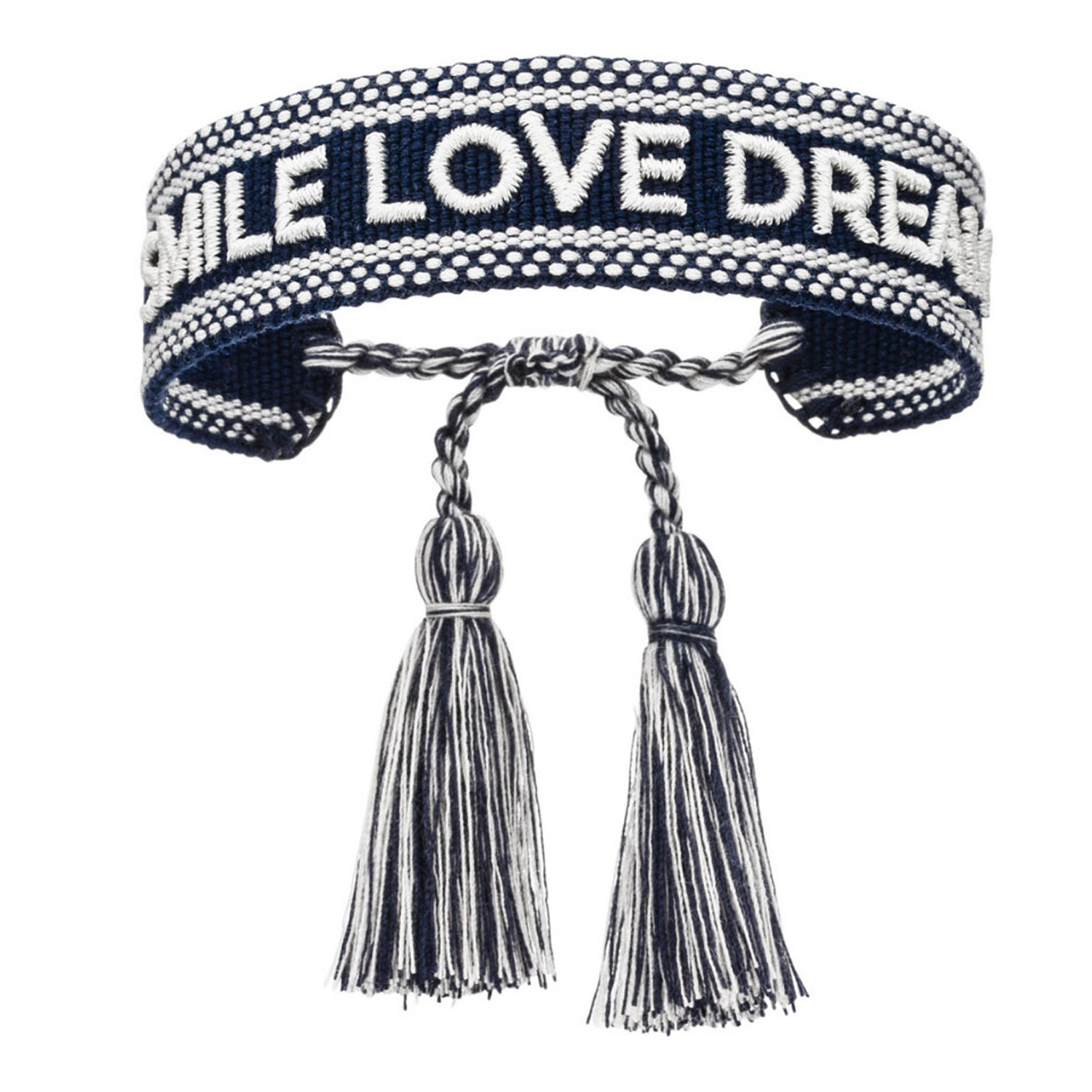 Original Canvas Statement Armbänder Boho Hippie bestickt Quasten Freundschaft - Bild 14 von 125