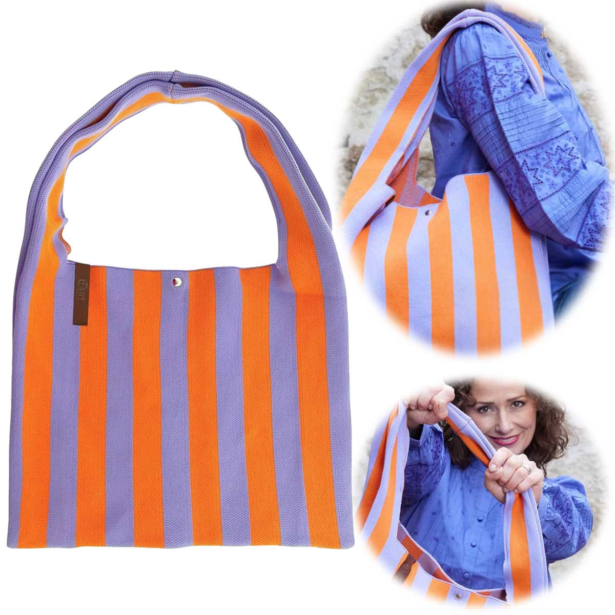 Exklusive Shopper Schultertasche Umhängetasche Einkaufstasche Strandtasche Print - Bild 16 von 16